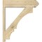 Ekena Millwork Balboa Rough Sawn Arts and Crafts Outlooker, Douglas Fir, 8"W x 32"D x 36"H OUT08X32X36BOA03RDF - alternate 2
